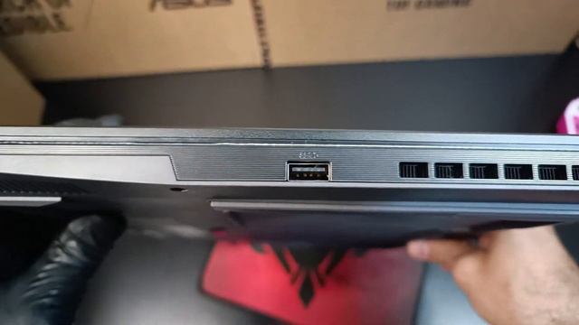فتح صندوق لابتوب ازوز Unboxing laptop ASUS Tuf Dash f15/Rtx3070/i7-12650H смотреть онлайн