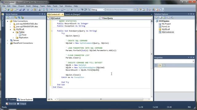 VB.NET Database Tutorial - Update a Database From a DataGridView (Visual Basic .NET) смотреть онлайн