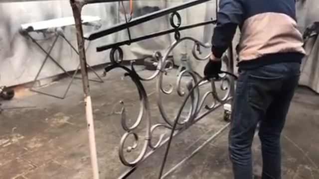 Покраска кованых оград смотреть онлайн