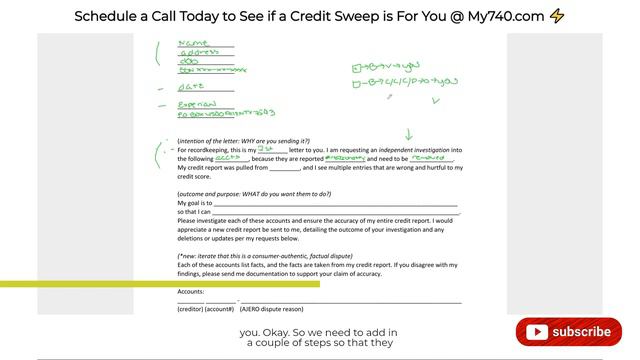 How to Write Effective Dispute Letters that Get Results (Credit Sweep Tips) смотреть онлайн