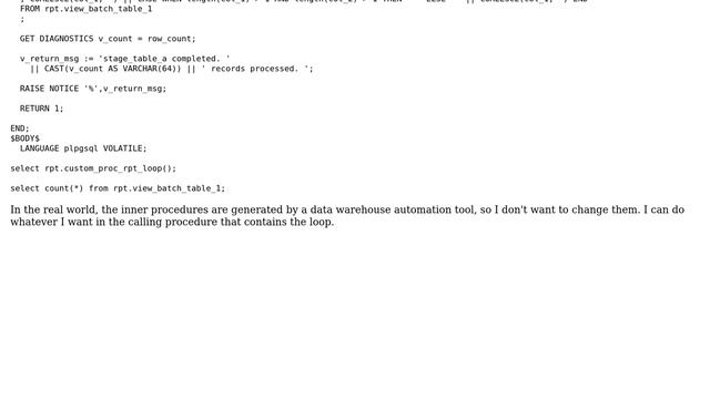 Databases: Why would a Greenplum procedure not recognize a view change? смотреть онлайн