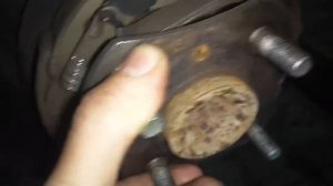 Разбитая ступица Lifan Solano