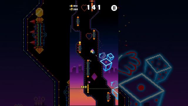 Собрал 1000 монет и открыл подарки.WallKickers смотреть онлайн