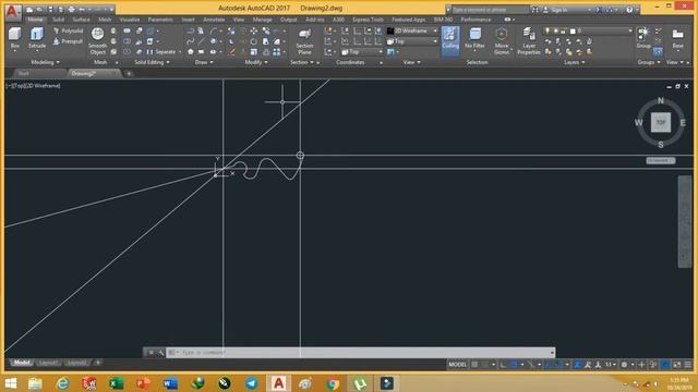 CAD CAM TUTORIAL EXERCISE 8 IN HINDI BY VCE, AUTODESK AUTOCAD,2D TO 3D смотреть онлайн