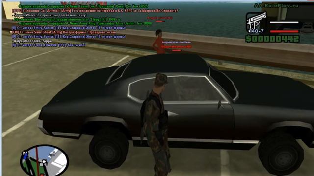 SAMP: Будни армейца ВМС | Часть 1 | aa-roleplay.ru смотреть онлайн