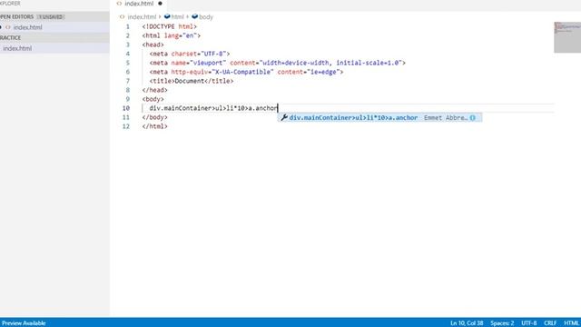 Visual Studio Code in Tamil - HTML and CSS shortcuts смотреть онлайн