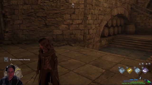 Hogwarts Legacy Swatting my first FLYING KEYS смотреть онлайн