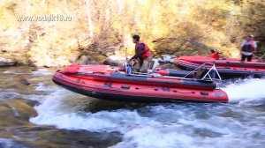 Возможности водометной лодки ФРЕГАТ на рулевом управлении от СТИХИИ ВОДЫ Абакан