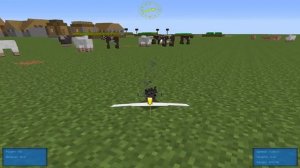 ОБЗОР МОДА#1 на майнкрат мини  самолеты на пульте управления