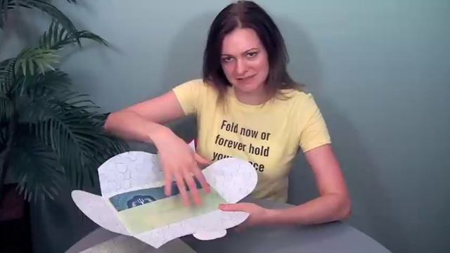 FOW #160: Aquatic Cross Fold with Pocket and Wavy Accordion Insert смотреть онлайн