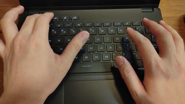 ASUS ROG Flow x13 - Typing/Keyboard Sounds [ASMR] смотреть онлайн