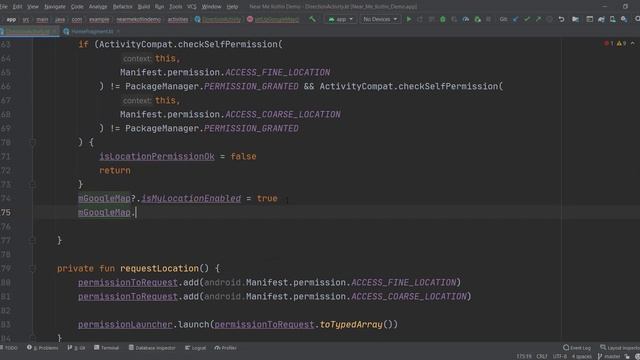 Near Me Kotlin Get Direction, Time, Distance, Draw Route & Steps Using Direction API Kotlin Part 1 смотреть онлайн