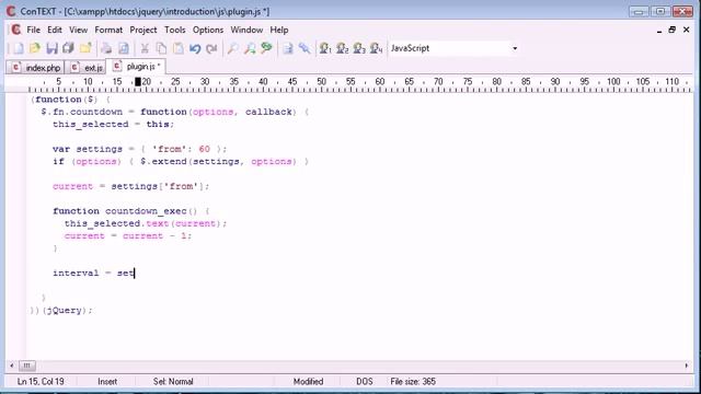 jQuery Tutorial 126 Plugin callback functions смотреть онлайн