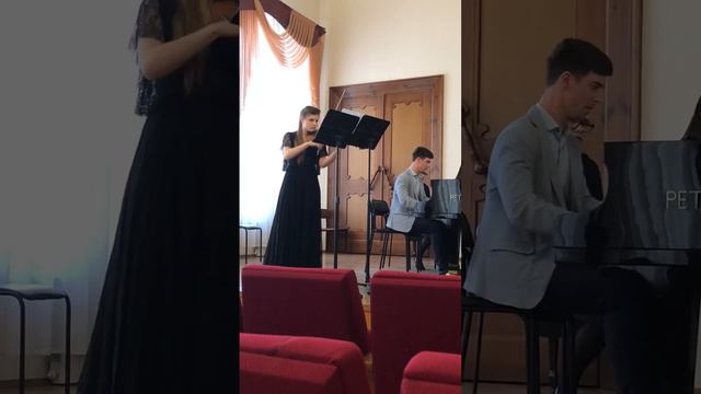 Брамс Соната No. 3 для скрипки и фортепиано. IV часть. смотреть онлайн