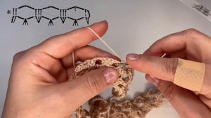 ШИКАРНЫЙ ПАЛАНТИН КРЮЧКОМ. Лёгкий узор. Şal/Crochet shawl