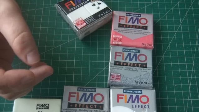 Различие серий запекаемой полимерной глины FIMO