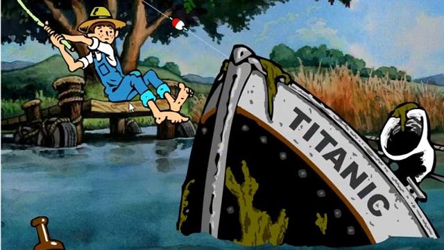 NIck Clickamajigs - Gone Fishin (1999 PC Game) смотреть онлайн