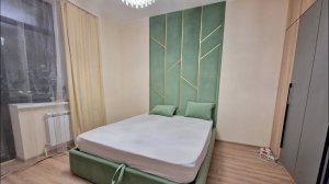 Монтаж мягких стеновых панелей с профилем и кровати