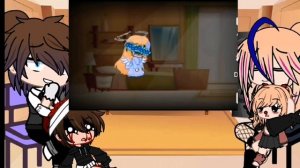 aftons react to Michael (izu) terrence and marinette afton||my au||