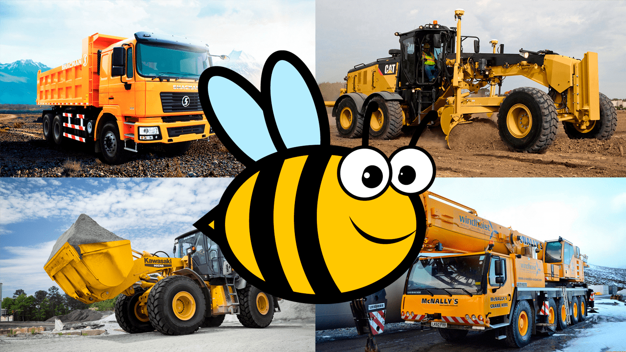 Строительная техника для детей. Обучающее видео для детей.#1 смотреть онлайн