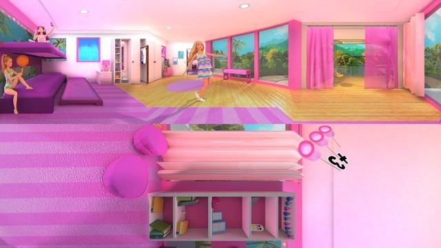 Barbie Россия | ВИРТУАЛЬНЫЙ 360° ТУР С БАРБИ ПО НОВОМУ ДОМУ МЕЧТЫ #Дом Мечты НОВАЯ ВЕРСИЯ 3+ смотреть онлайн