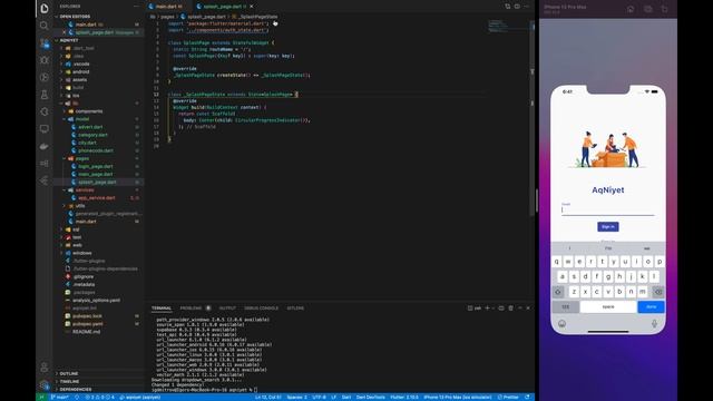 S03: Flutter - Animated Splash Screen 4K смотреть онлайн