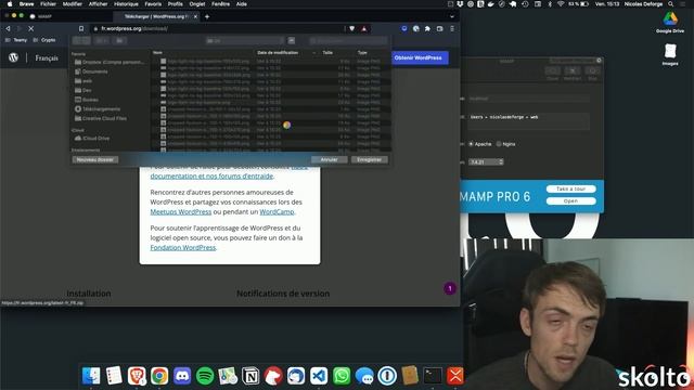 1.3bis - Installer Wordpress sur Mac - 1/3 смотреть онлайн