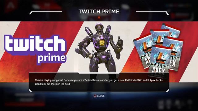 APEX LEGENDS TWITCH PRIME PACK *FREE* | How To get Twitch Prime packs on PS4 | Legendary skin + pac смотреть онлайн