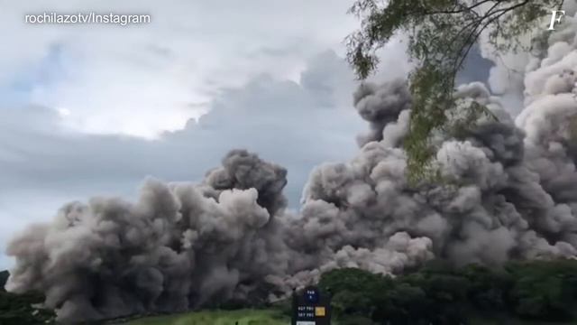 ИЗВЕРЖЕНИЕ ВУЛКАНА ФУЭГО В ГВАТЕМАЛЕ   03 06 2018