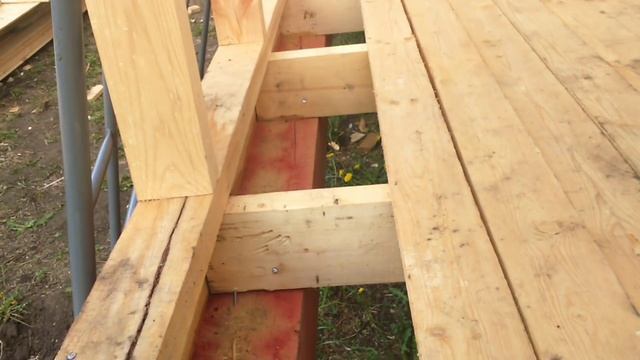 Дом каркасный 6х6 часть1 Каркас смотреть онлайн