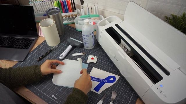 How To Apply Vinyl to Stainless Steel Mug | Diabetes Coffee Mug смотреть онлайн