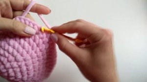 Подушка «Сердце» крючком. Подарки на День Святого Валентина.