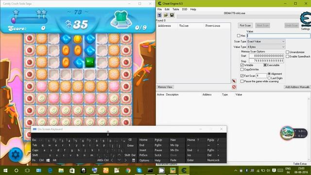 candy crush soda saga hack in windows 10 hack powers using cheat engine 100% work смотреть онлайн