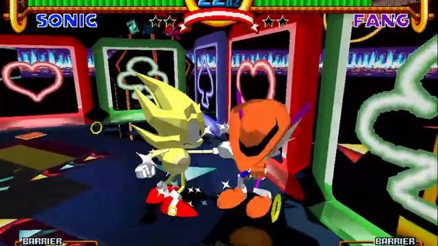 Sonic The Fighters Hacked: Super Sonic смотреть онлайн