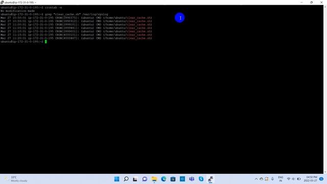 How to check if a specific cronjob is running on Ubuntu / Linux смотреть онлайн