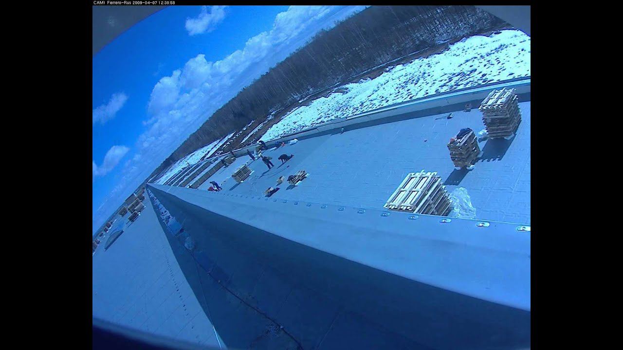 Монтаж «СПЕКТР-15»  ПИБ мембраны Rhepanol Fk 2009-04-07