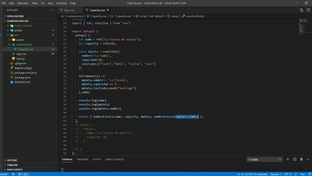 Data en composition API, REF vs REACTIVE. Vue.js 3 смотреть онлайн