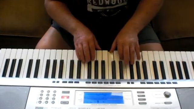 Mike Reed plays his Casio CTK4000 Keyboard, by request. смотреть онлайн