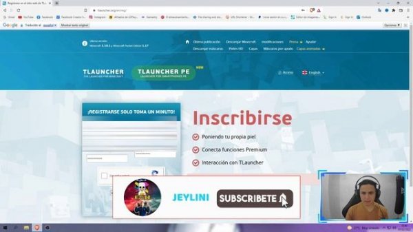Como CREAR una CUENTA en TLAUNCHER Fácil y Rápido (Como REGISTRARSE en TLAUNCHER)