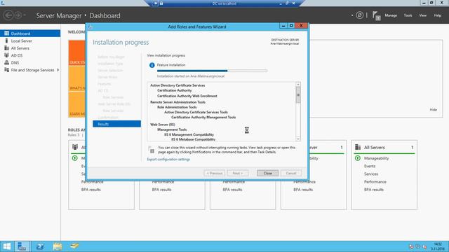 Windows Server 2012 R2 Certificate Services Kurulumu смотреть онлайн