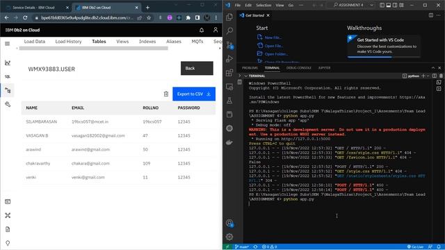 Running Flask Application with IBM DB2 смотреть онлайн