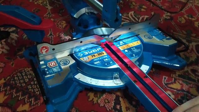 Торцовочная пила с протяжкой ЗУБР ППТ - 216 - П смотреть онлайн