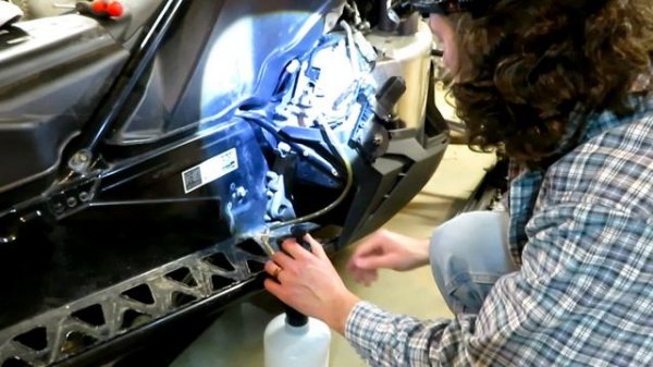 Arctic Cat Chain Case Oil Change | 2013 F1100 4 Stroke Snowmobile Maintenance