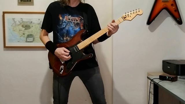 Accept - Die By The Sword (Rhythm Guitar Cover) #40 смотреть онлайн