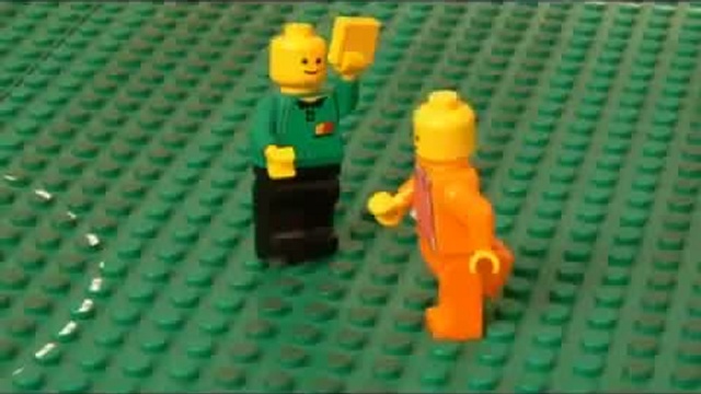 La finale de la Coupe du Monde 2010 reconstituée en Lego смотреть онлайн