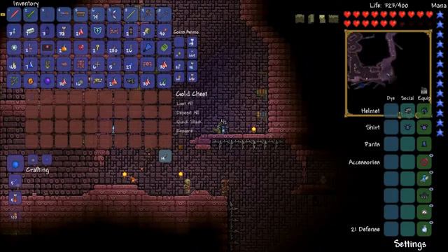 Terraform Travels - Terraria Single Player Let's Play EP 97: Curse of the Dungeon смотреть онлайн