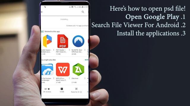 How To Open PSD (photoshop) files with Android смотреть онлайн