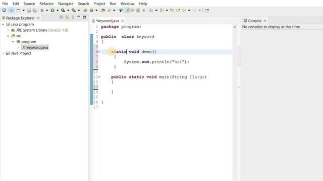 what is static and non static keywords in java with practical approach? | Episode-3 смотреть онлайн