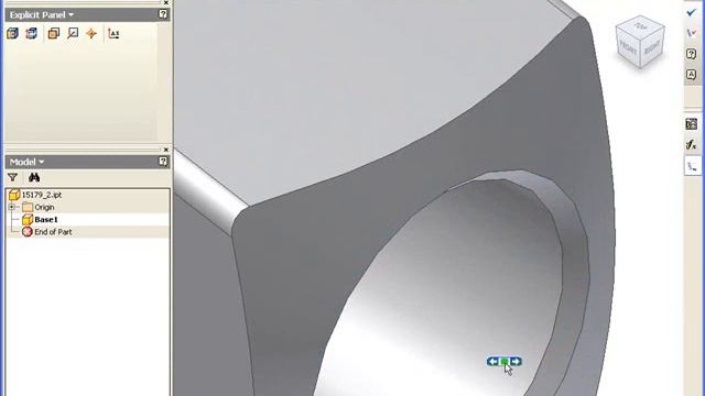 Autodesk Inventor Base Solids Editing Part 1 смотреть онлайн