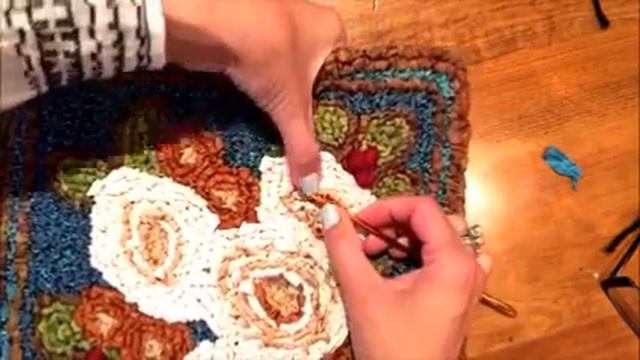 вязание по сетке крючком с ушком, как у иголки смотреть онлайн